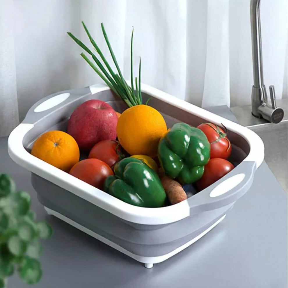 Tabla de Picar Plegable 3 en 1